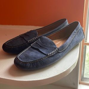 RALPH LAUREN CAMILA LEATHER FLATS WOMENS SIZE 10